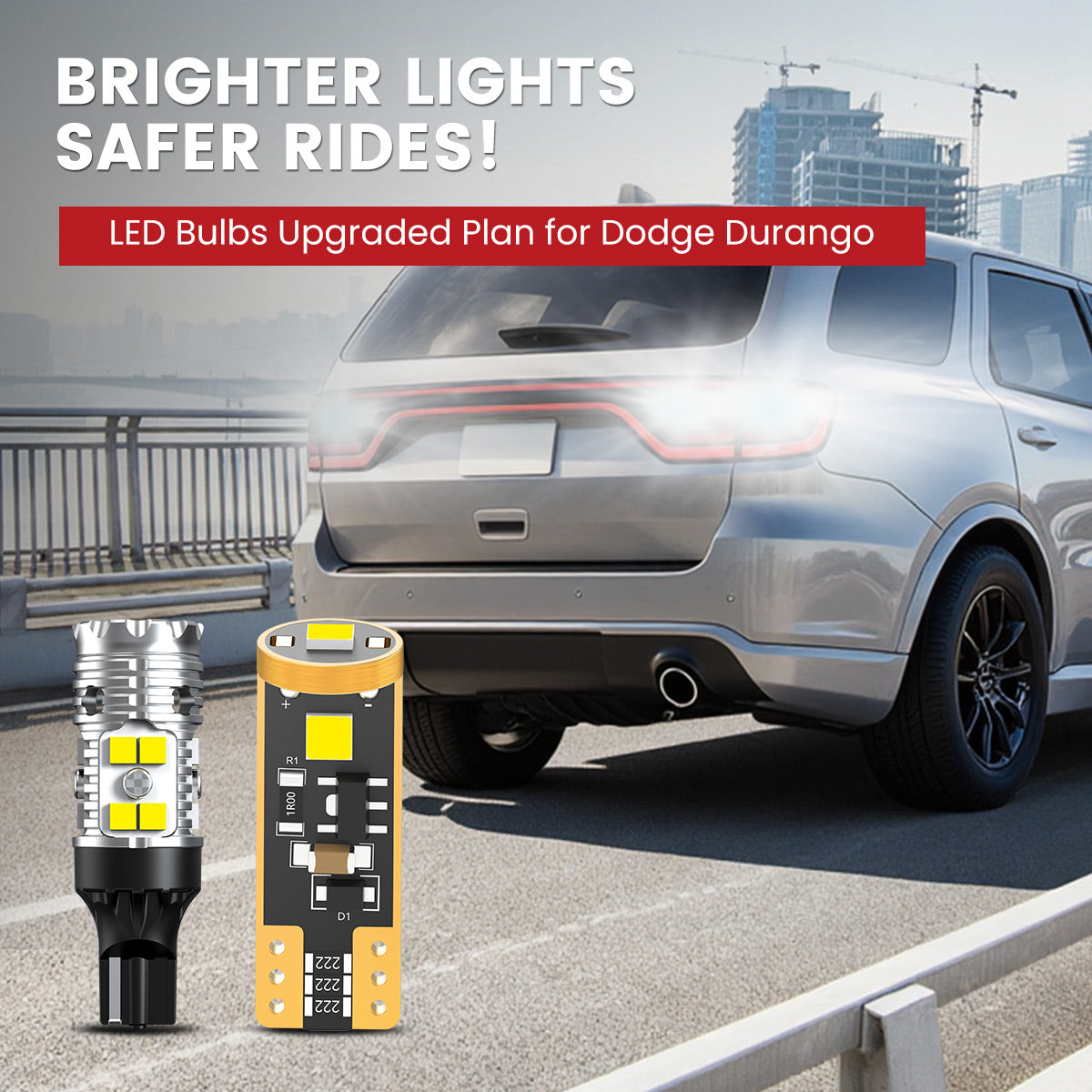 Lasfit LED Bulbs for 2021-2026 Dodge Durango