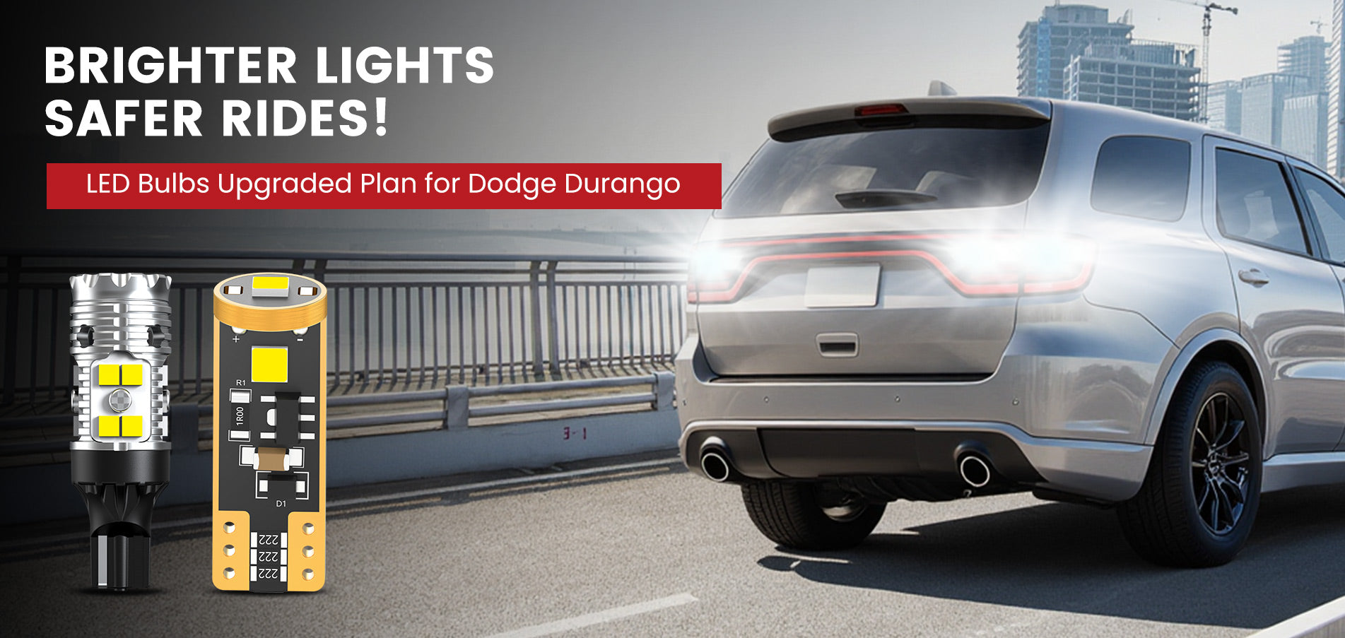 Lasfit LED Bulbs for 2021-2026 Dodge Durango
