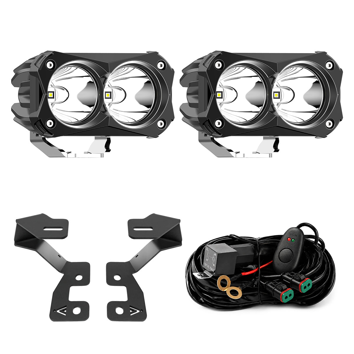 2021-2026 Ford Bronco Sport 4.8 inch white spot ditch light