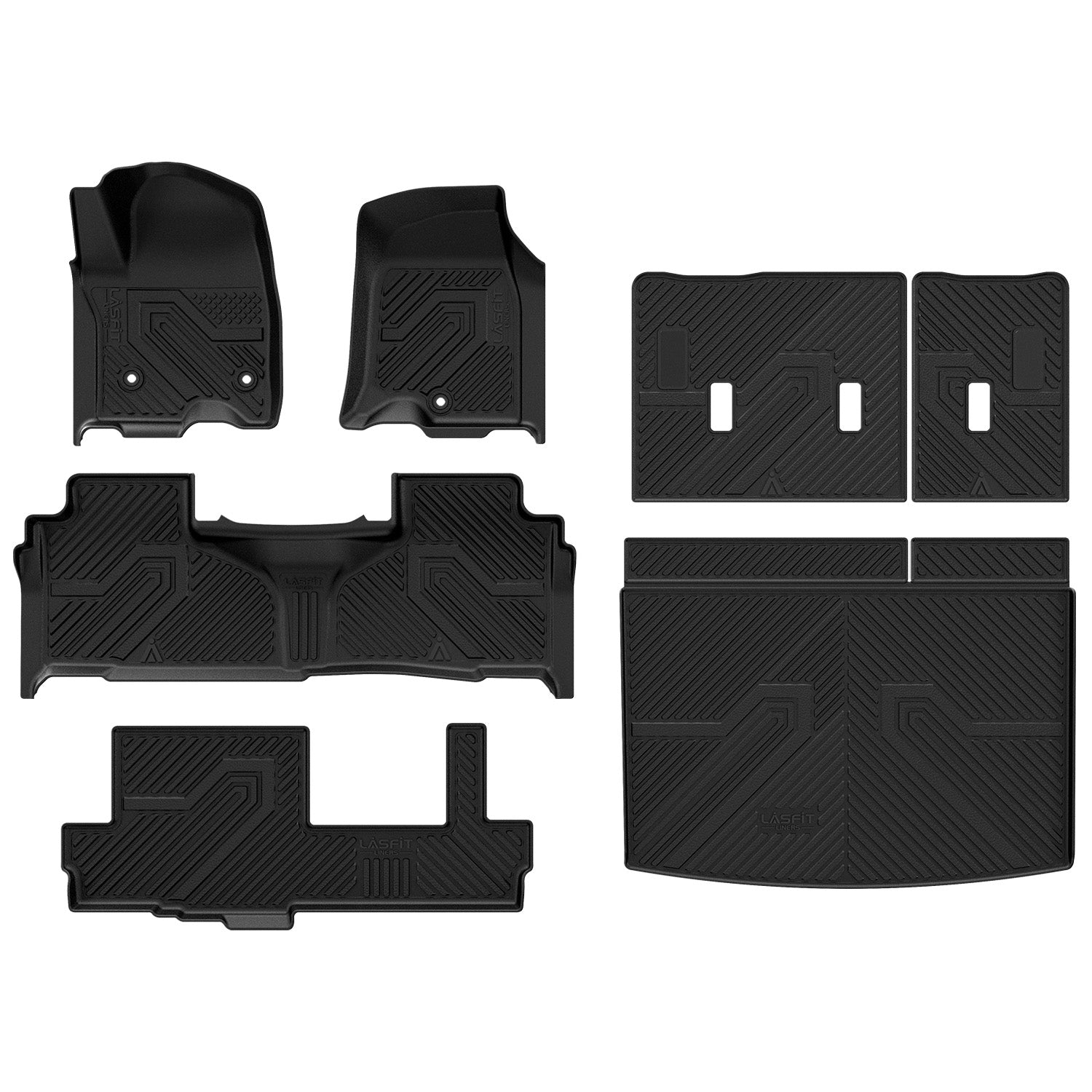 Fit for 2021–2026 Cadillac Escalade ESV Floor & Cargo Mats Protection