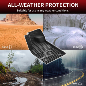 Fit for 2021-2026 Ford Mustang Mach-E Floor Mats All Weather Protection