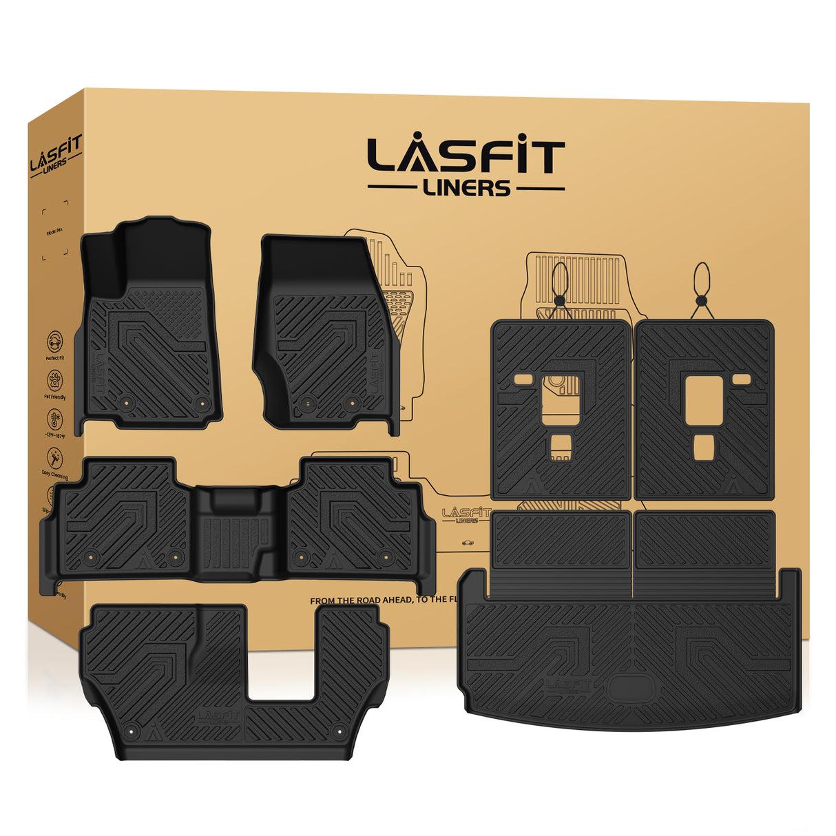 Jeep Grand Cherokee L 2021 2022 2023 2024 2025 2026 Custom Floor Mats
