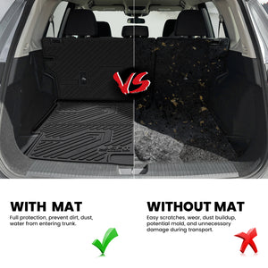 Fit for 2021-2026 Nissan Rogue TPE Material Seatback & Cargo Mats Full Protection