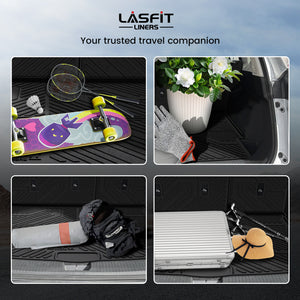 Fit for 2021-2026 Nissan Rogue TPE Material Seatback & Cargo Mats Scene