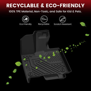 2021-2026 Toyota Sienna Floor Mats & Seatback & Cargo Mats TPE Material