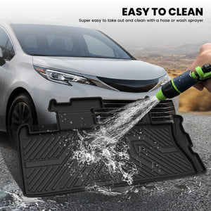 2021-2026 Toyota Sienna Seatback & Cargo Mats Easy to Clean