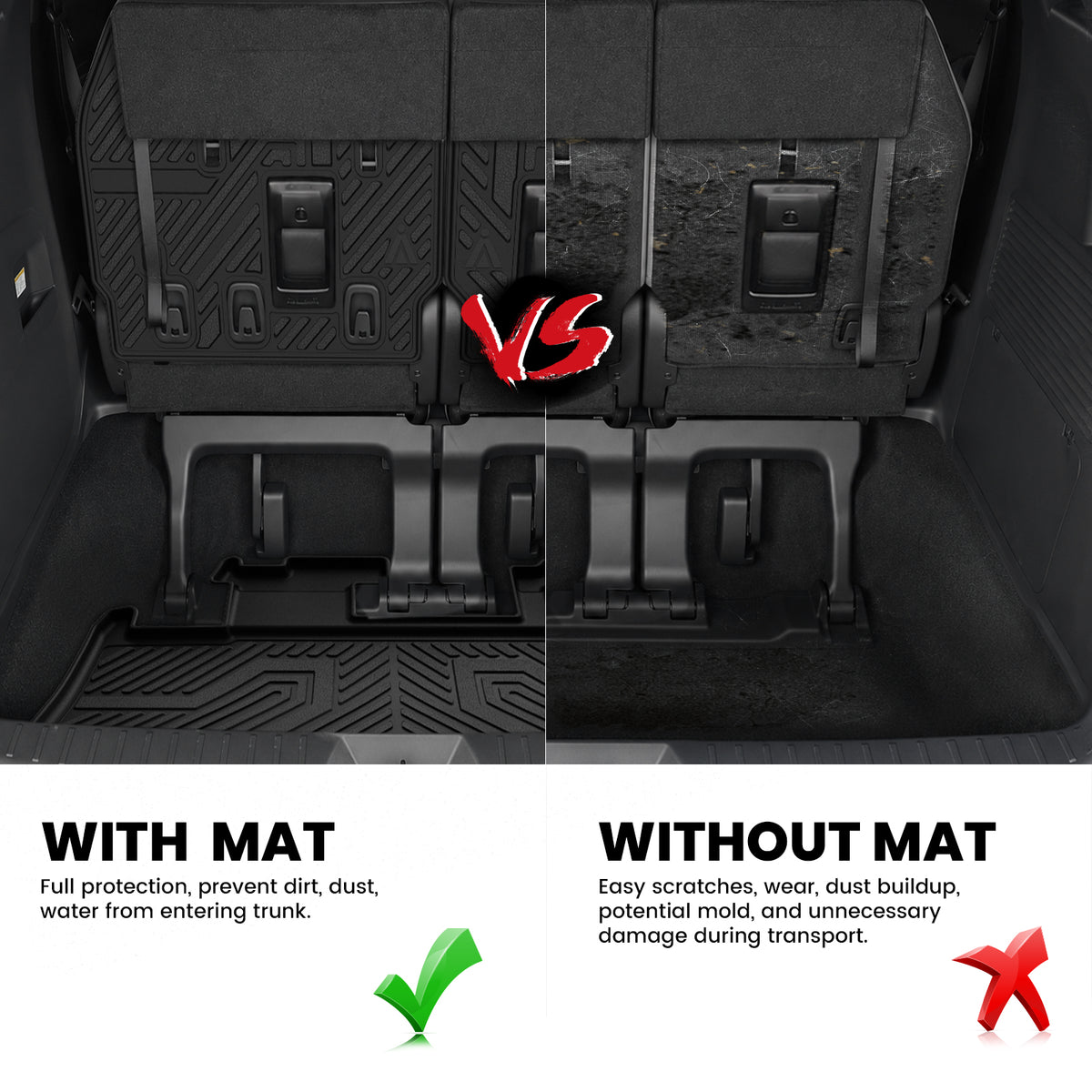 2021-2026 Toyota Sienna Seatback & Cargo Mats Protection