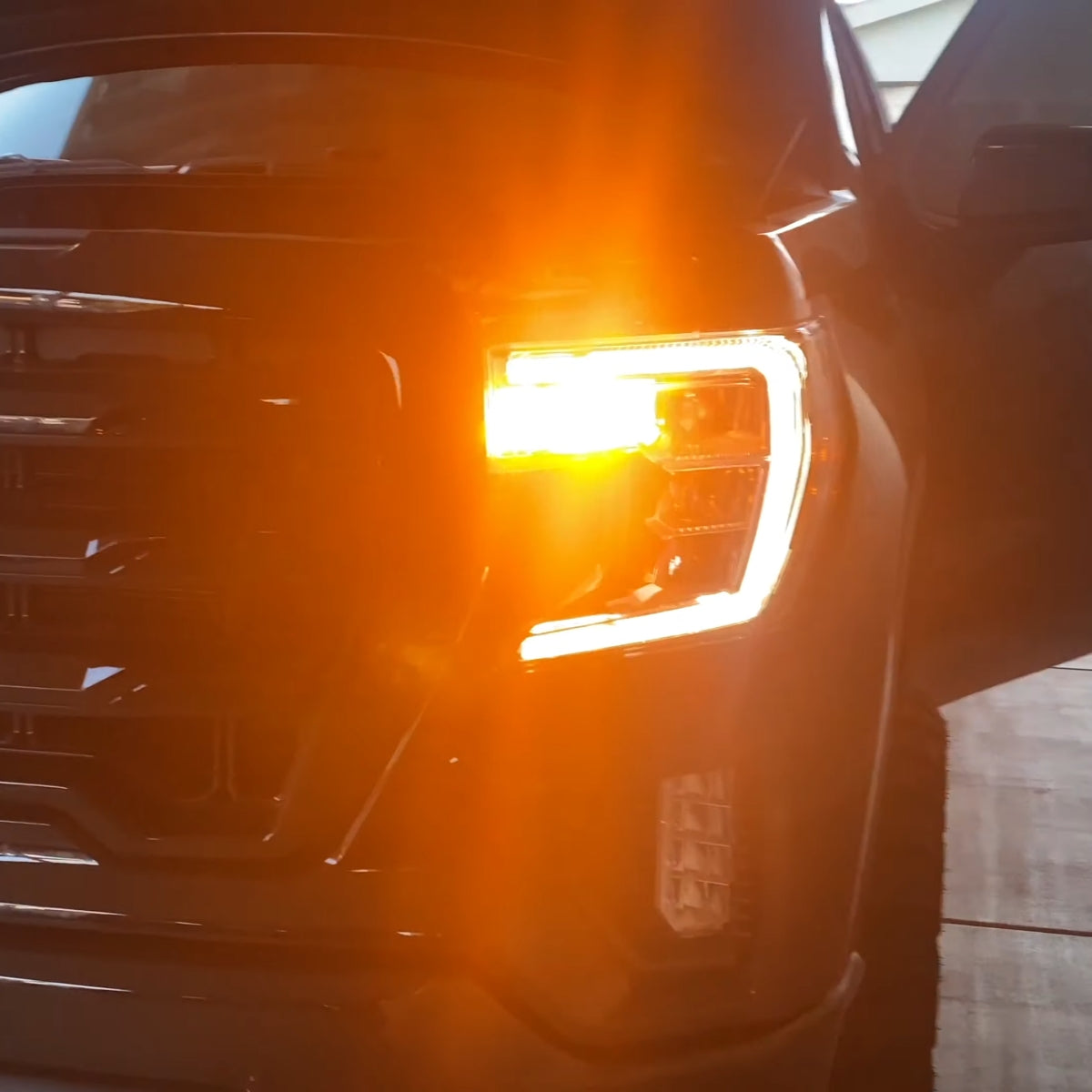 2021 GMC Sierra 1500 7443 lasfit led front turn signal light