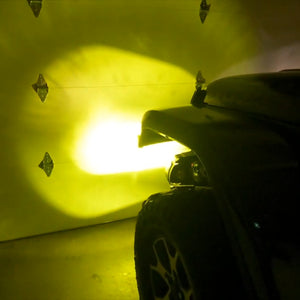 Lasfit switchback led fog lights for 2021 Jeep Wrangler-3000K yellow led fog lights