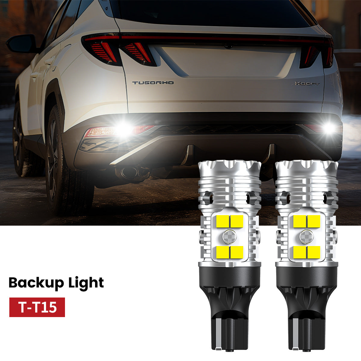 Lasfit 921 led backup lights fit for 2022-2024 Hyundai Tucson  