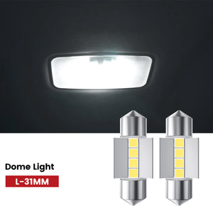 Lasfit 31MM led dome lights fit for 2022-2024 Kia Forte
