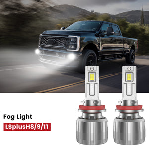Lasfit H16 led fog lights fit for 2023-2025 Ford F-250 F-350
