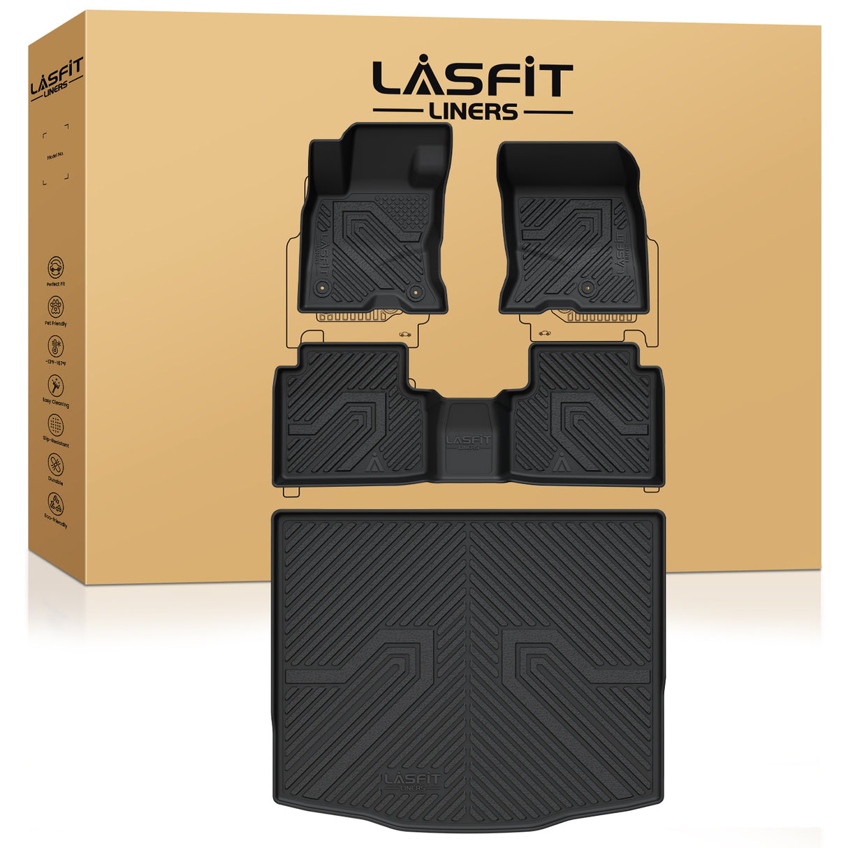 Fit for 2022-2025 Ford Escape Floor Mats or Cargo Mat
