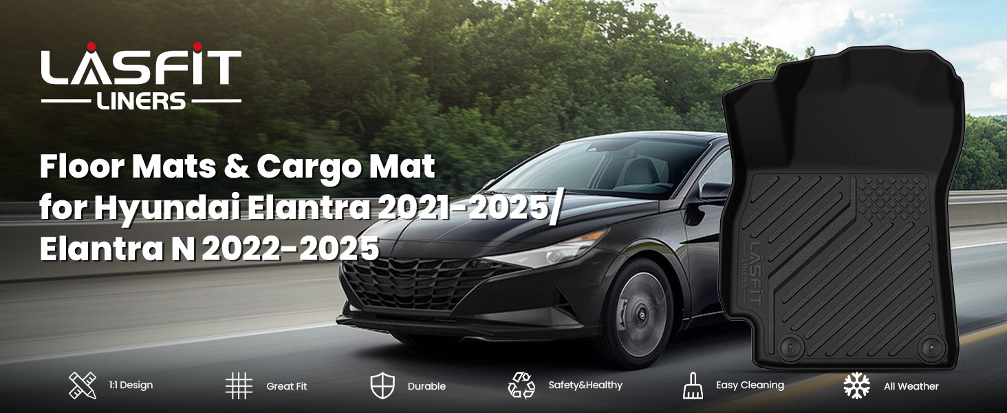 2022-2025 Hyundai Elantra N floor mats