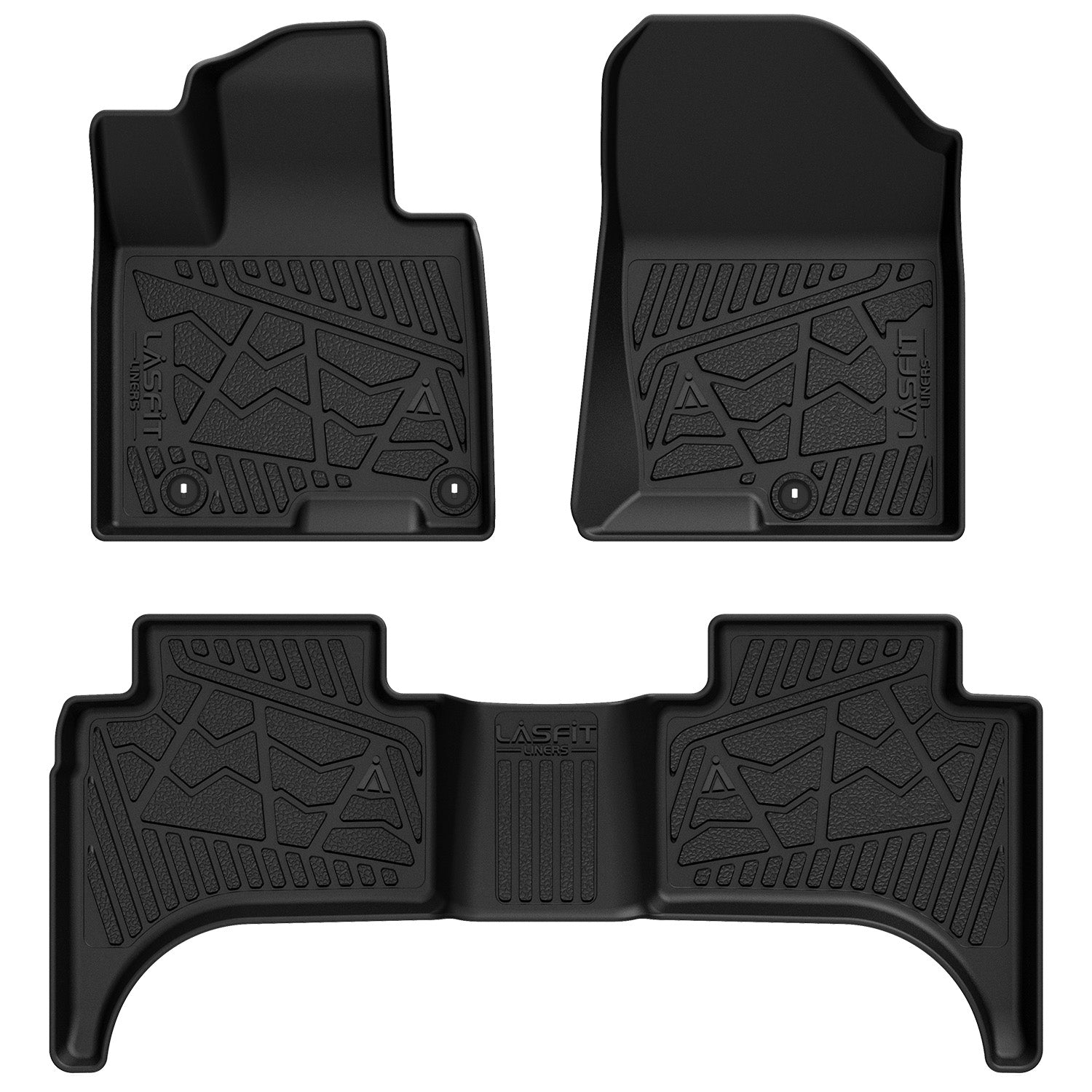 All-weather Floor Mats for 2022-2025 Hyundai Santa Cruz