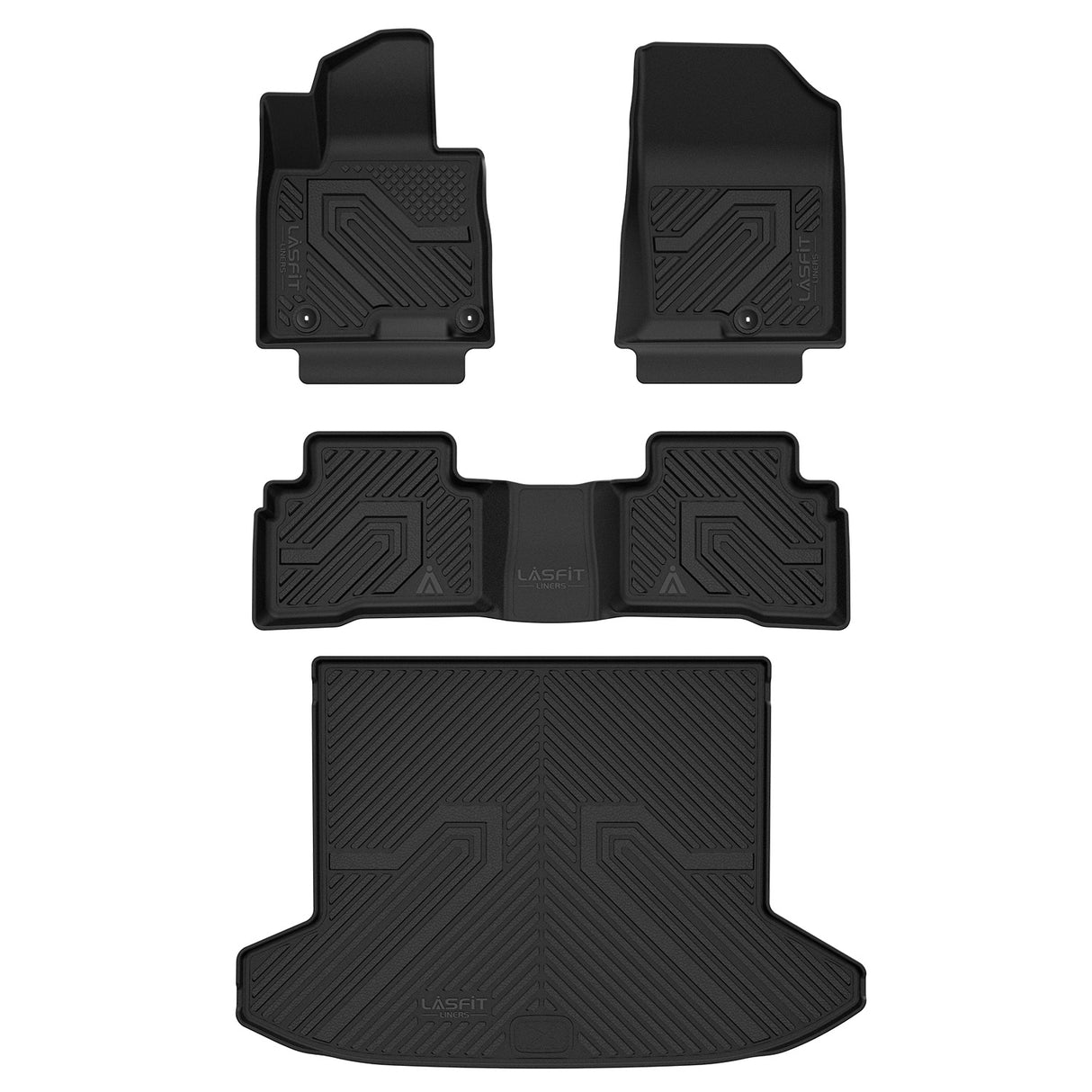 Fit for 2022-2025 Hyundai Tucson Floor Mats & Cargo Mat, For Without Subwoofer Only