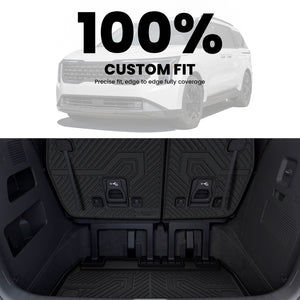 2022-2025 Kia Carnival Gas Custom-fit Cargo Mat & Seatback Mats