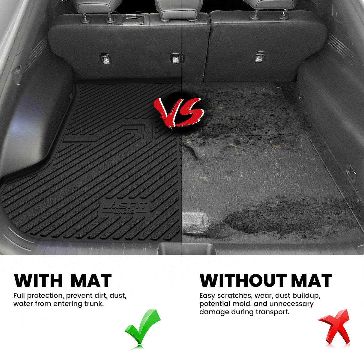 Fit for 2022-2024 Kia EV6 Floor Mats / Cargo Mat
