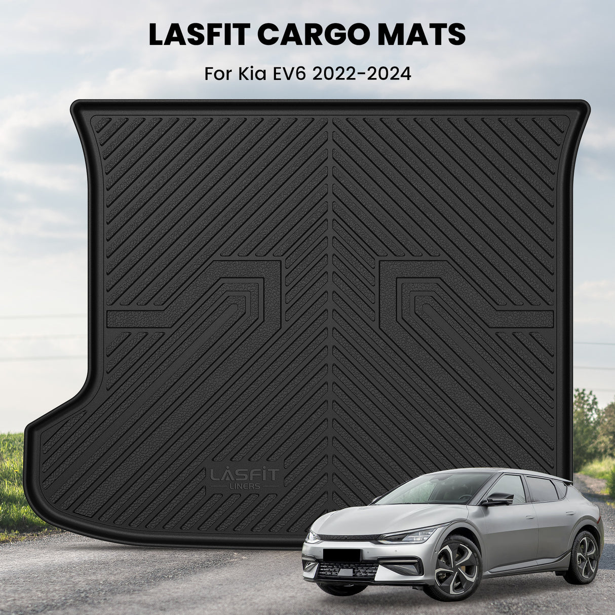 Fit for 2022-2024 Kia EV6 Floor Mats / Cargo Mat