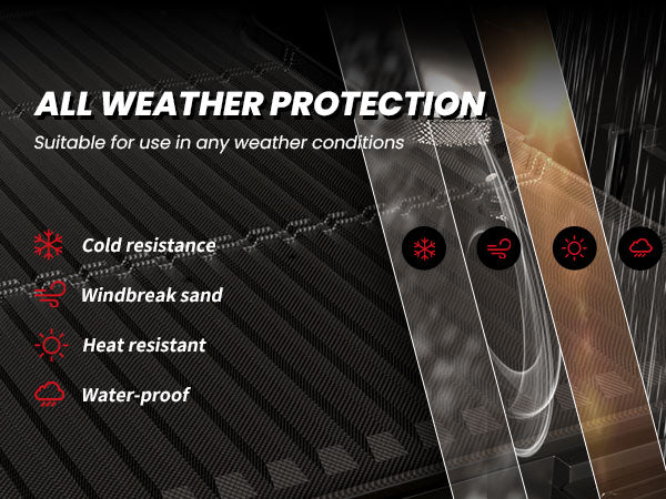 Toyota Tundra 5.5FT 2022-2026 All-weather protection