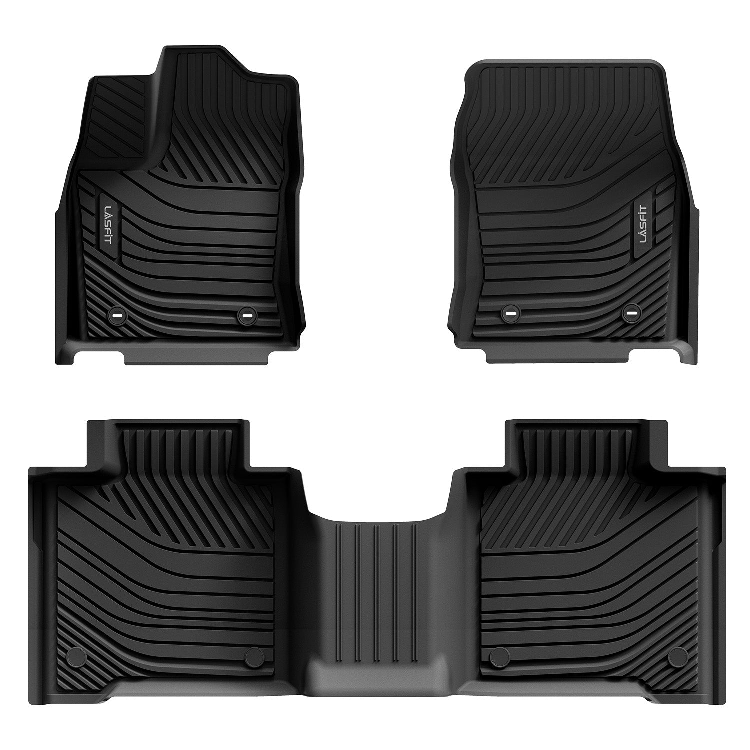 2022-2025 Toyota Tundra Floor Mats 1st & 2nd Row
