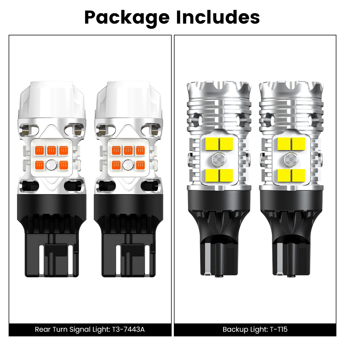 
Lasfit combo package led bulbs for 2022-2026 Toyota RAV4
