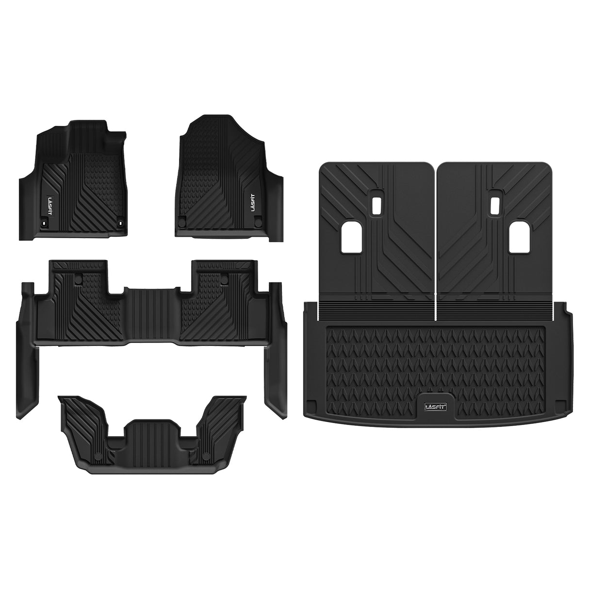 Fit for 2022-2026 Acura MDX Floor Mats / Cargo & Seatback Mats