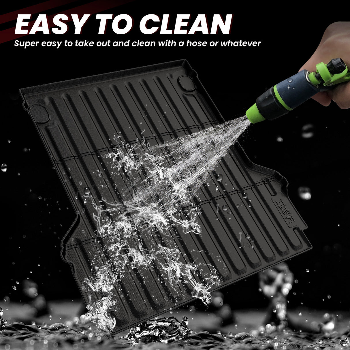 Fit for 2022-2026 Ford Maverick 4.5FT(54.4" ) Heavy Duty Truck Bed Mat Easy to Clean