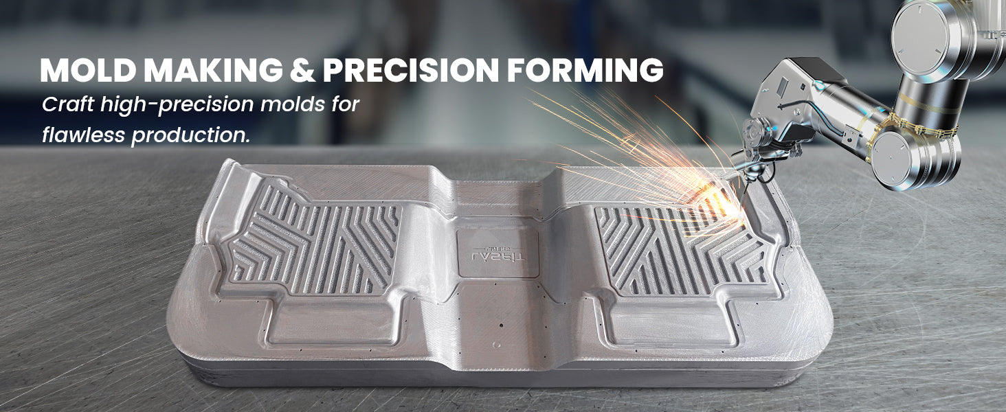 Molding & Precision Forming Process on 2022-2026 Ford Maverick Floor Mats