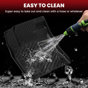 2022-2026 Honda Civic Floor Mats (Hybrid Only) Easy to Clean