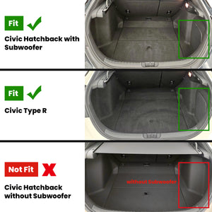2022-2026 Honda Civic Hatchback Floor Mats and Cargo Mat Fitment