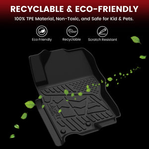 Fit for 2022-2026 Nissan Frontier TPE Floor Mats