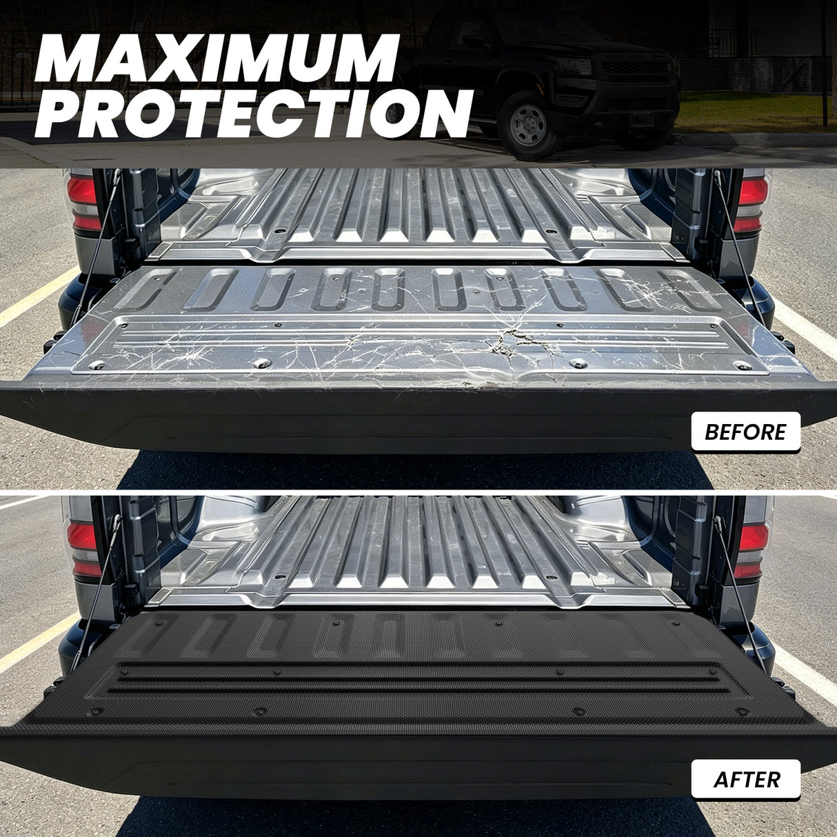 2022-2026 Nissan Frontier Standard Tailgate Mat Custom Fit Maximum Protection