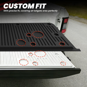 Fit for 2022-2026 Nissan Frontier Heavy Duty Tailgate Mat Custom Fit