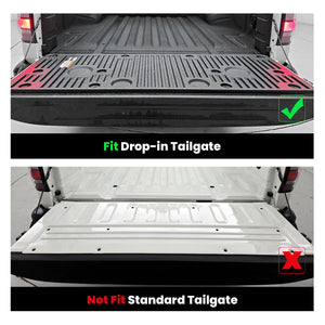 Fit for 2022-2026 Nissan Frontier Heavy Duty Truck Bed Mat or Tailgate Mat