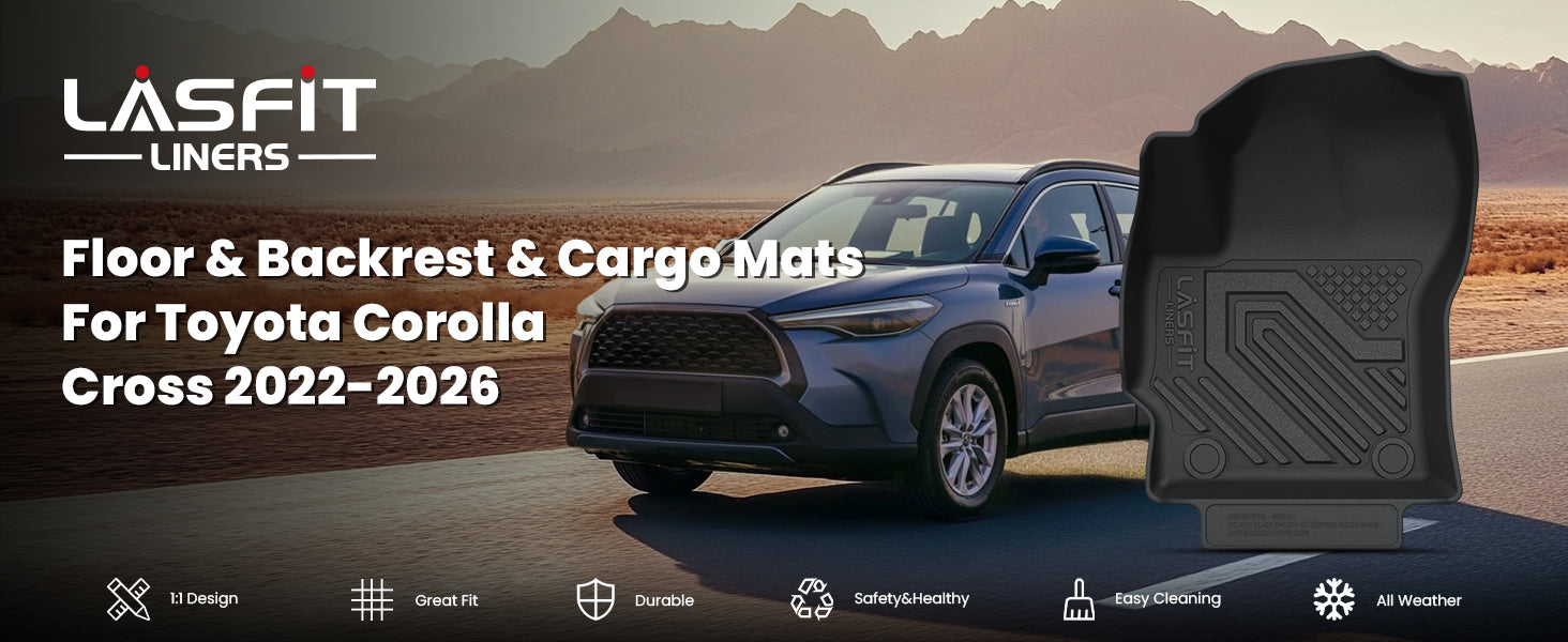 2022-2026 Toyota Corolla Cross Hybrid Floor Mats