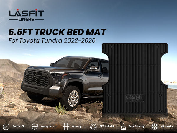 2022-2026 Toyota Tundra 5.5' Heavy Duty Custom Bed Mat