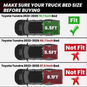 2022-2026 Toyota Tundra Bed Mat