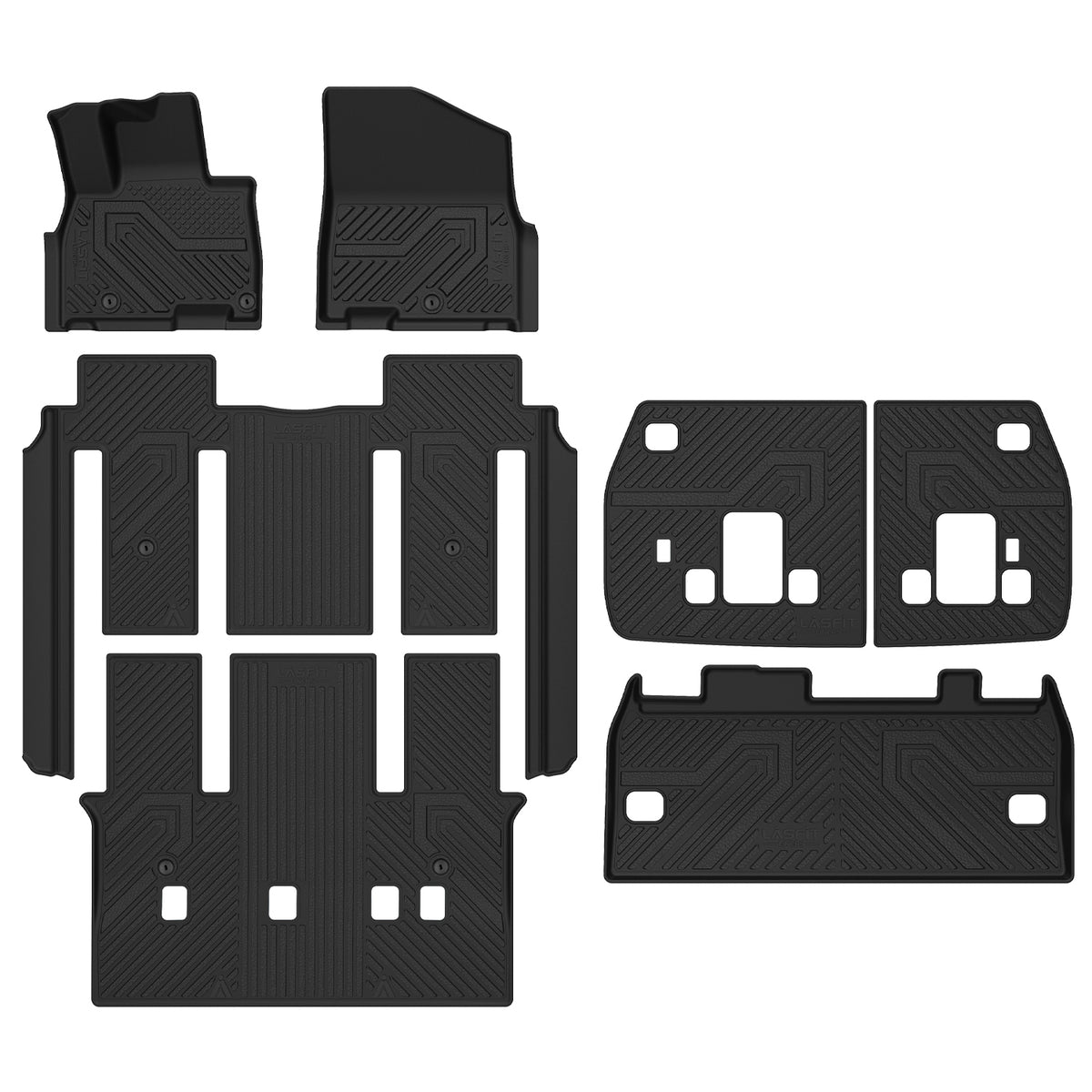 2022-2027 Kia Carnival 7 Seats Floor Mats & Seatback & Cargo Mats