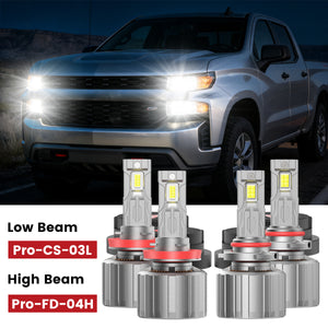 Custom Engineered for 2022 Chevrolet Silverado 1500 LED Bulbs Upgrade
