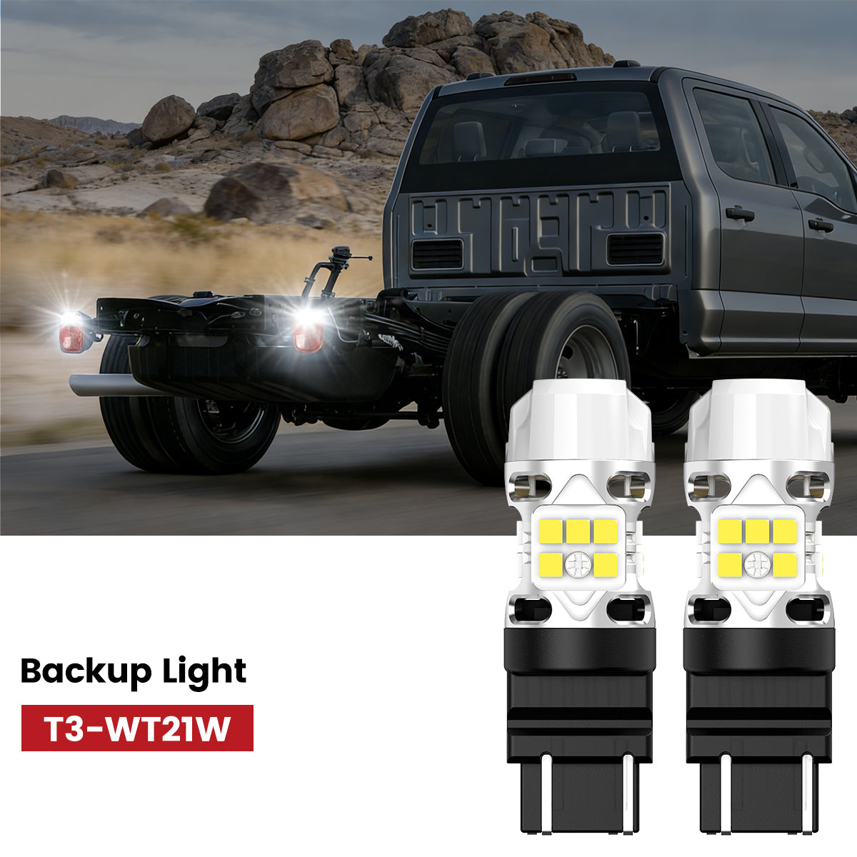 Custom Engineered for 2023-2025 Ford Chassis Cab F-350/450/550 LED Bulbs Upgrade