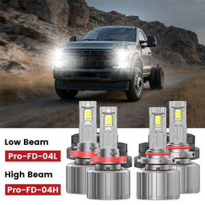 Custom Engineered for 2023-2025 Ford Chassis Cab F-350/450/550 LED Bulbs Upgrade
