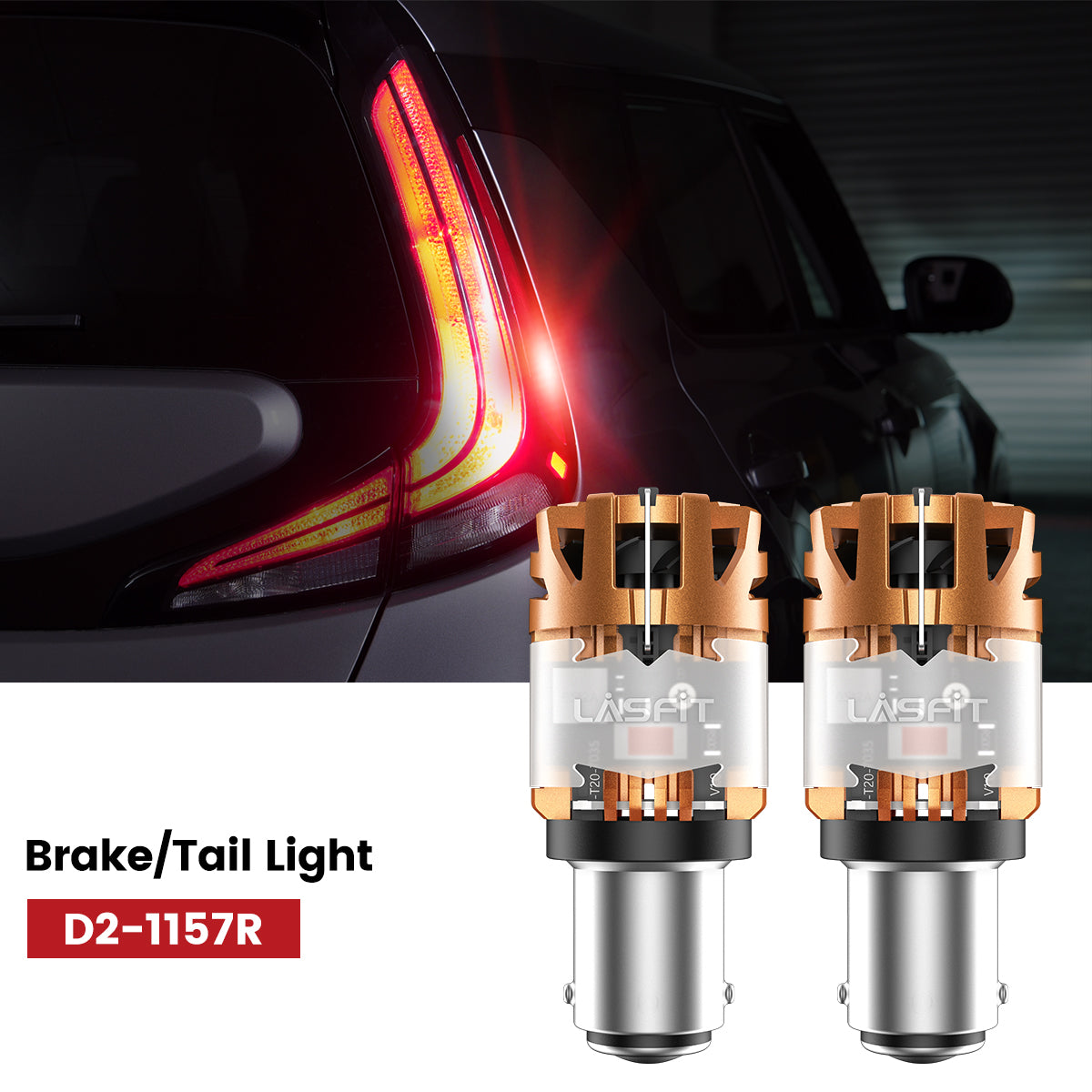 Lasfit 1157 led brake/tail light fit for 2023-2025 Kia Soul