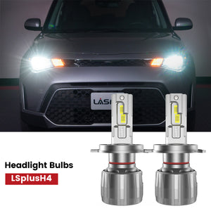 Lasfit H4 led headlight bulbs fit for 2023-2025 Kia Soul