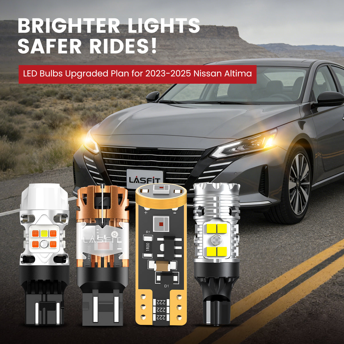 Lasfit LED Bulbs for 2023-2025 Nissan Altima