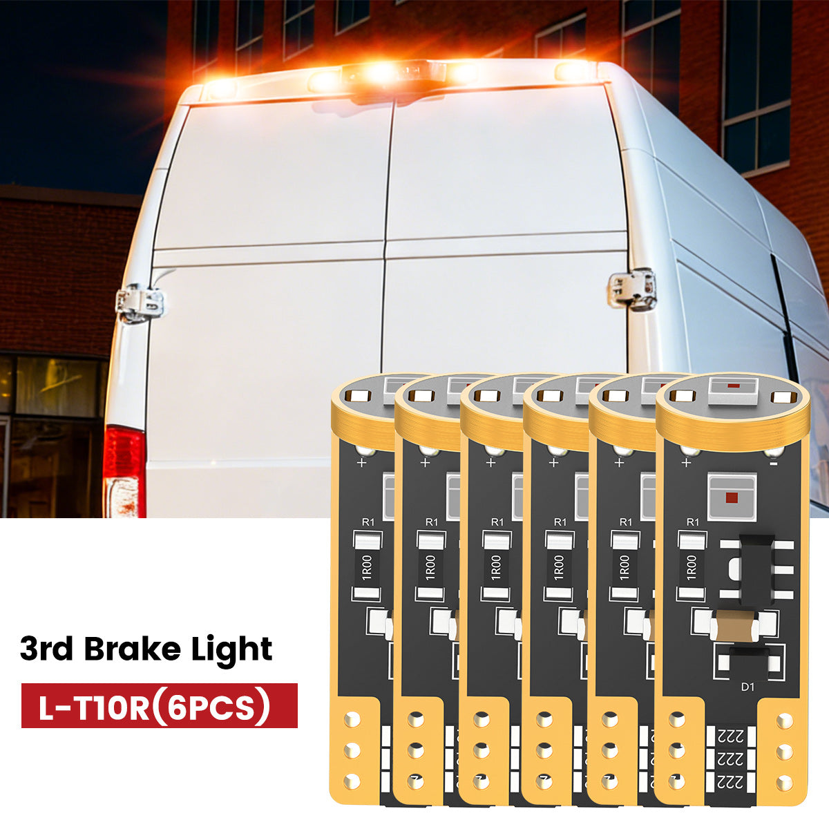 Lasfit 168 led 3rd brake lights fit for 2023-2025 Ram ProMaster