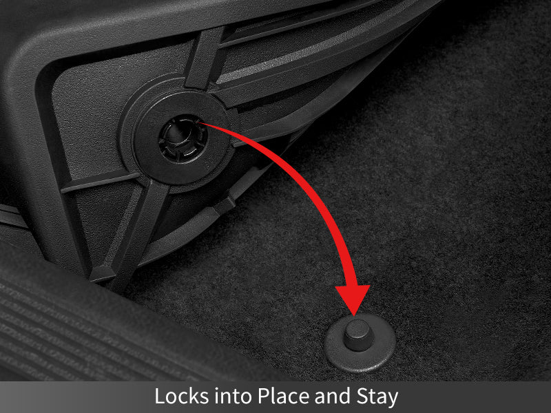 BMW X1 Floor Mats Locks