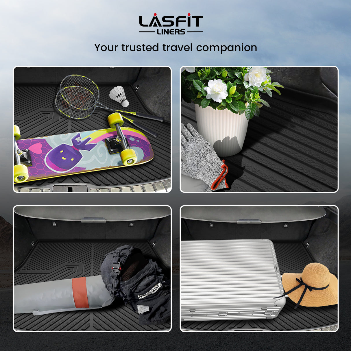 Fit for 2023-2025 Lexus RX TPE Floor Mats / Cargo Mat