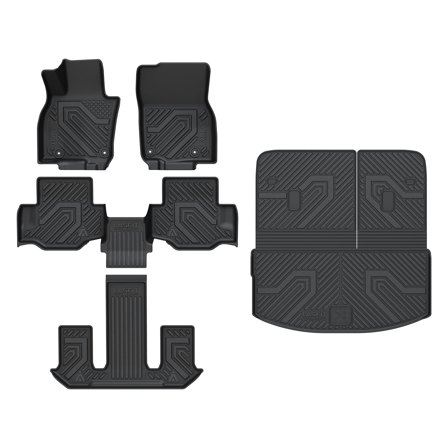 matページです★m(_ _)m Mazda CX-90 Floor Mats & Cargo Mat- Custom Fit, All-Weather, Eco