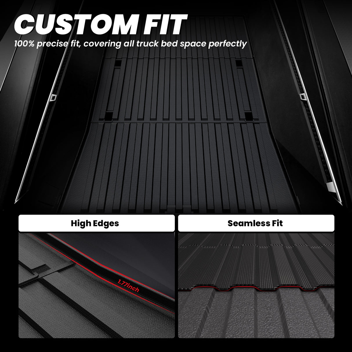 2023-2025 Tesla Cybertruck Custom  Fit Bed Mat